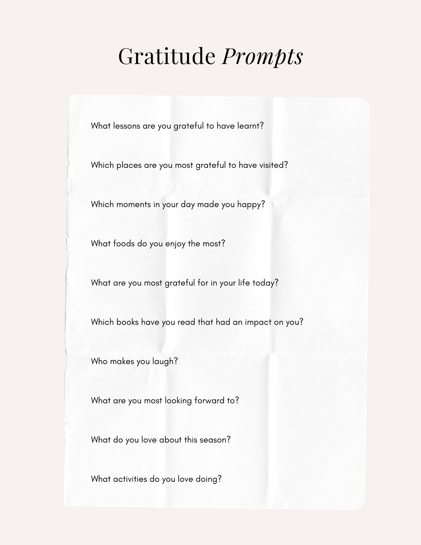 Gratitude Workbook | A Guided Path to Mindfulness, Joy & Emotional Wellness