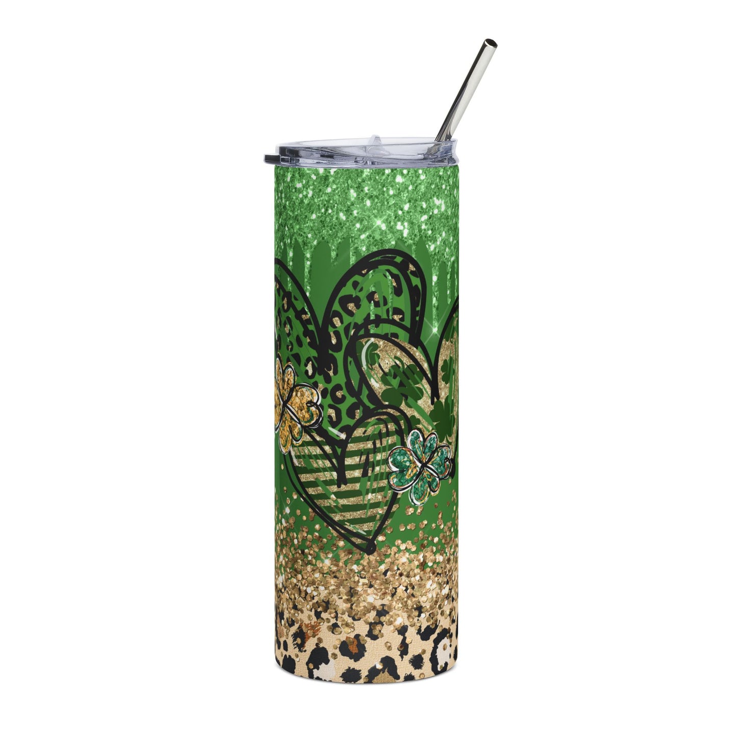 Celebrate the luck of the Irish-Stainless Steel Tumbler, 20oz