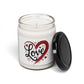 Love Heart Soy Candle — 9oz Scented Candle for Valentine’s & Romantic Gifts