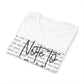 Note To Self V‑Neck Tee — Inspirational Self‑Care Graphic Shirt
