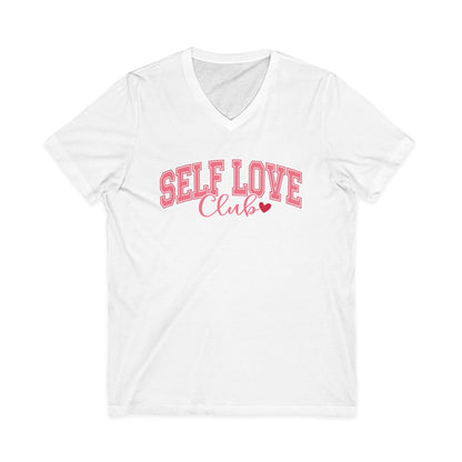Self Love Club V-Neck Tee