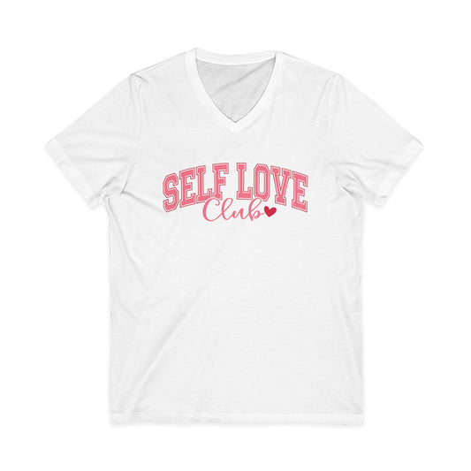 Self Love Club V-Neck Tee