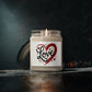 Love Heart Soy Candle — 9oz Scented Candle for Valentine’s & Romantic Gifts