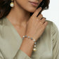 Baroque Pearl Crystal Bracelet | Kare-Kreations LLC