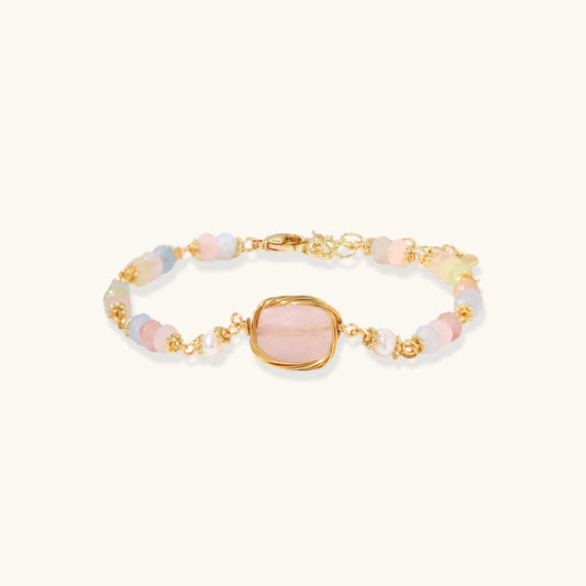Rose Quartz Healing Bracelet | Kare-Kreations LLC