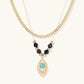 Eye of Serenity Layered Necklace | Kare-Kreations LLC