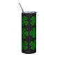 Green Shamrock American Flag Design (St. Patrick’s Day)  — Stainless Steel Tumbler 20oz