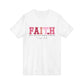 Faith V‑Neck Tee — "Hope and Love Remain Forever" (1 Cor. 13:13)