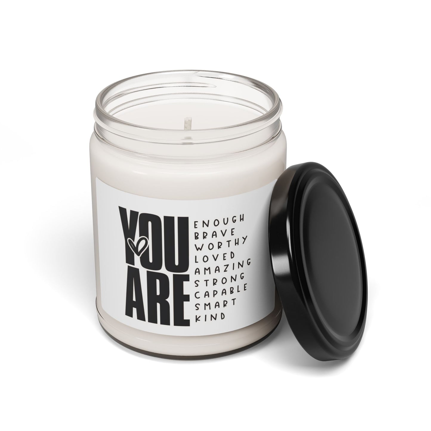 You Are Inspirational Soy Candle — 9 oz Scented Jar (Encouragement Gift)