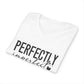 Perfectly Imperfect V-Neck Tee — Inspirational Heart Graphic
