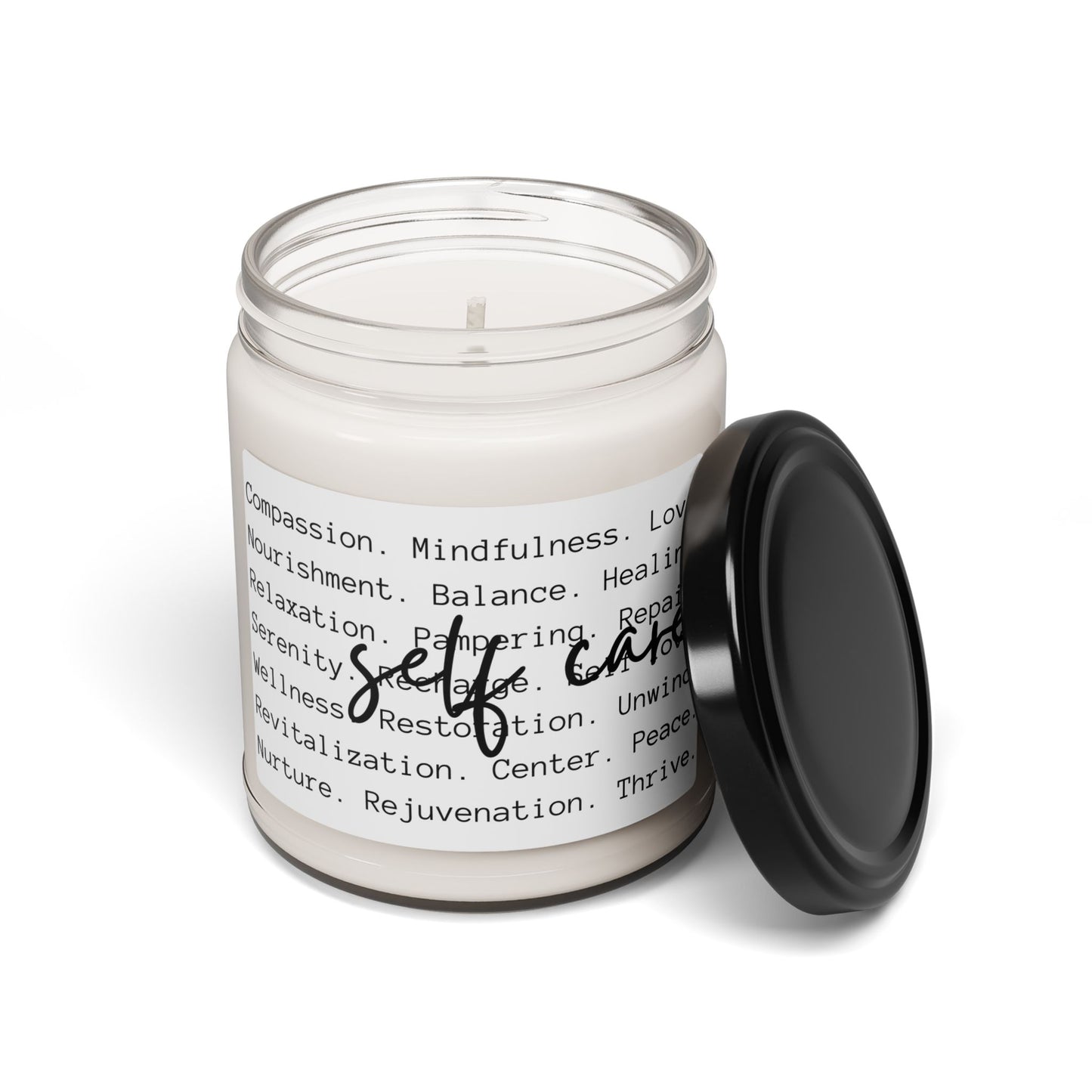"Self-Care Candle" Aromatherapy Scented 9oz — Soy Candle