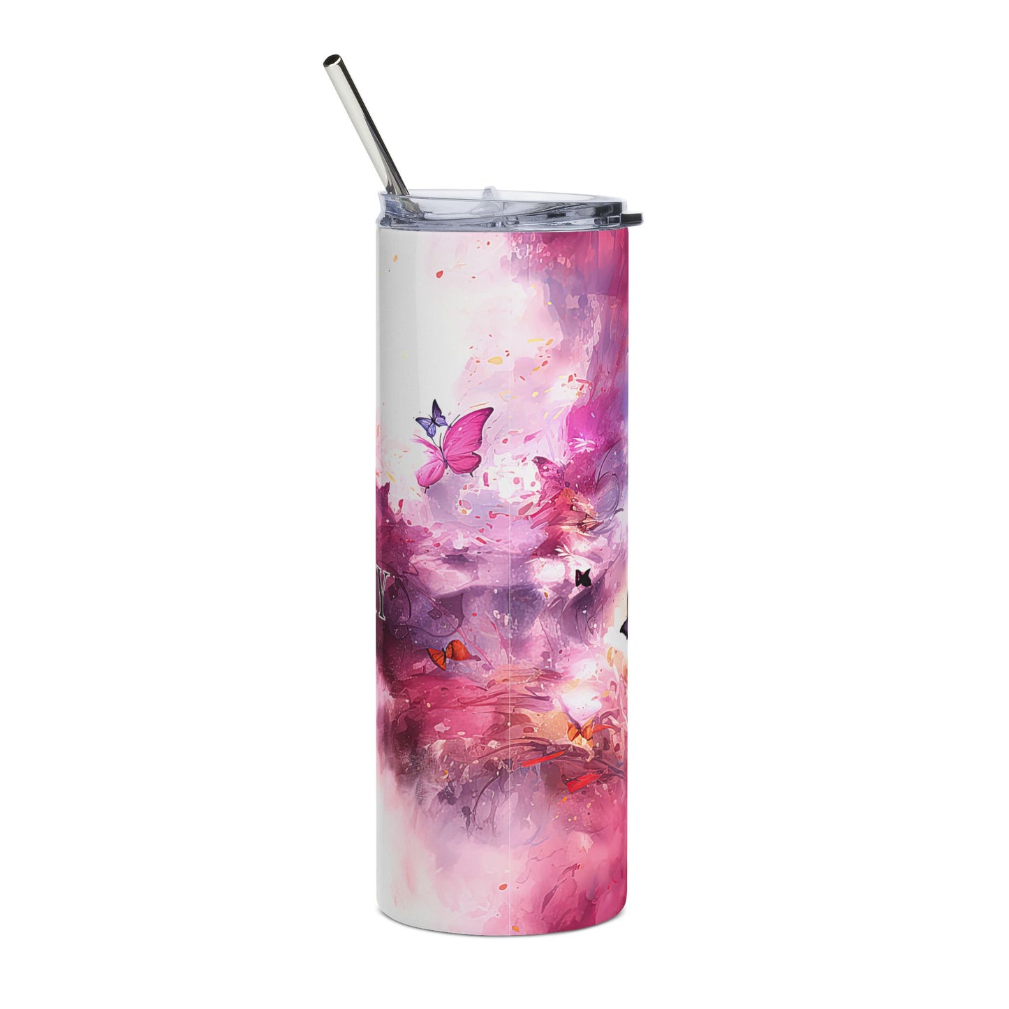 Christian Inspirational 20 oz Tumbler – “Flawed and Still Worthy” | Faith-Based Travel Cup | Stainless Steel Insulated Tumbler