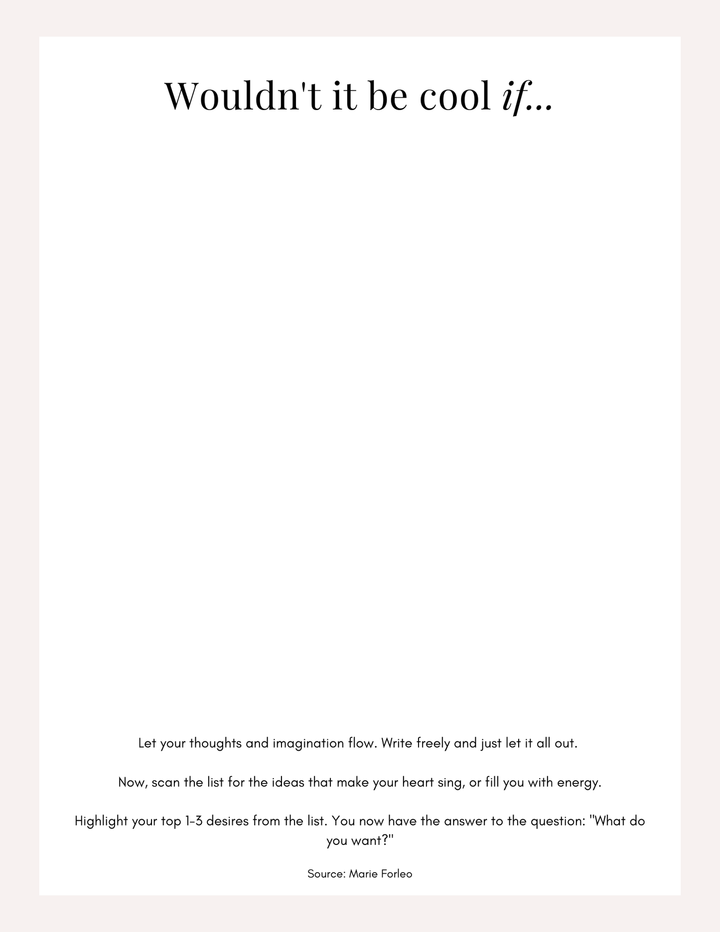 Self-Care Goal Setting Workbook | Create Intentional Goals That Support Your Well-Being