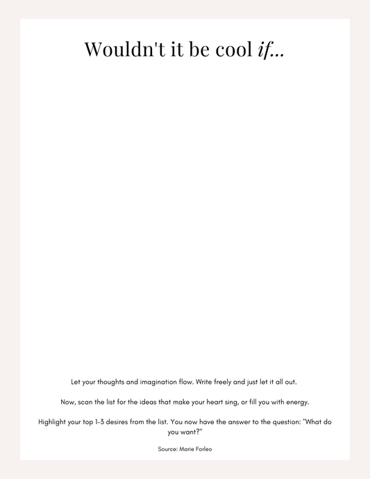 Self-Care Goal Setting Workbook | Create Intentional Goals That Support Your Well-Being