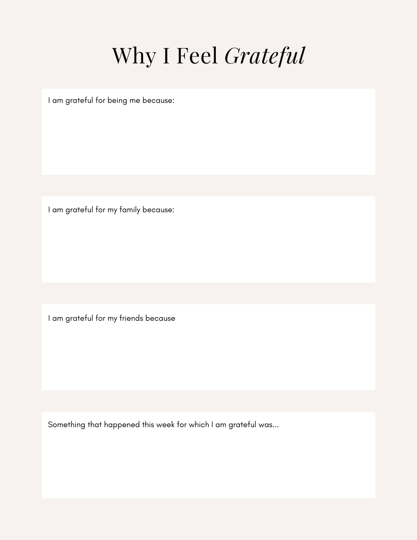 Gratitude Workbook | A Guided Path to Mindfulness, Joy & Emotional Wellness