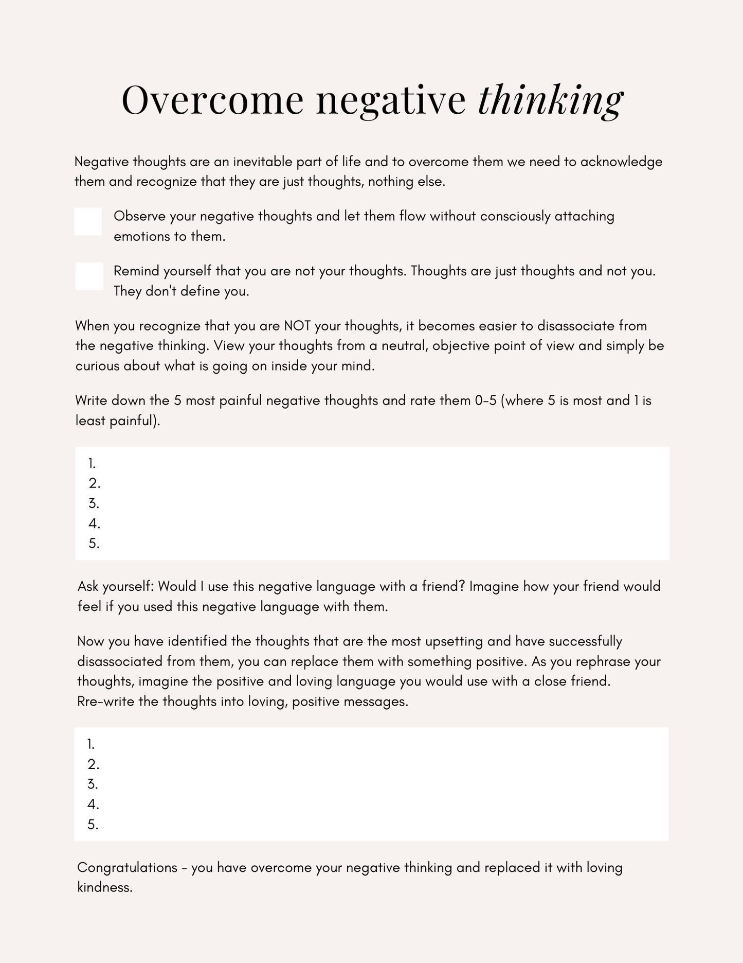 Self-Care Starter Kit – Your Path to Mindful Living