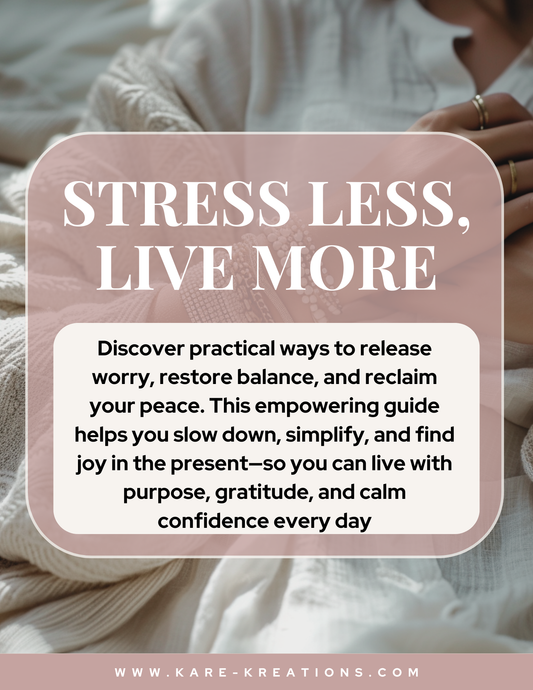 Stress Less, Live More – Your Guide to a Calmer, Happier Life